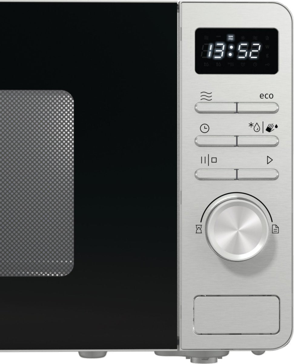 Microondas Gorenje Mo20a3x  20 L, 800 W, Botones, Giratorio, Acero Inoxidable