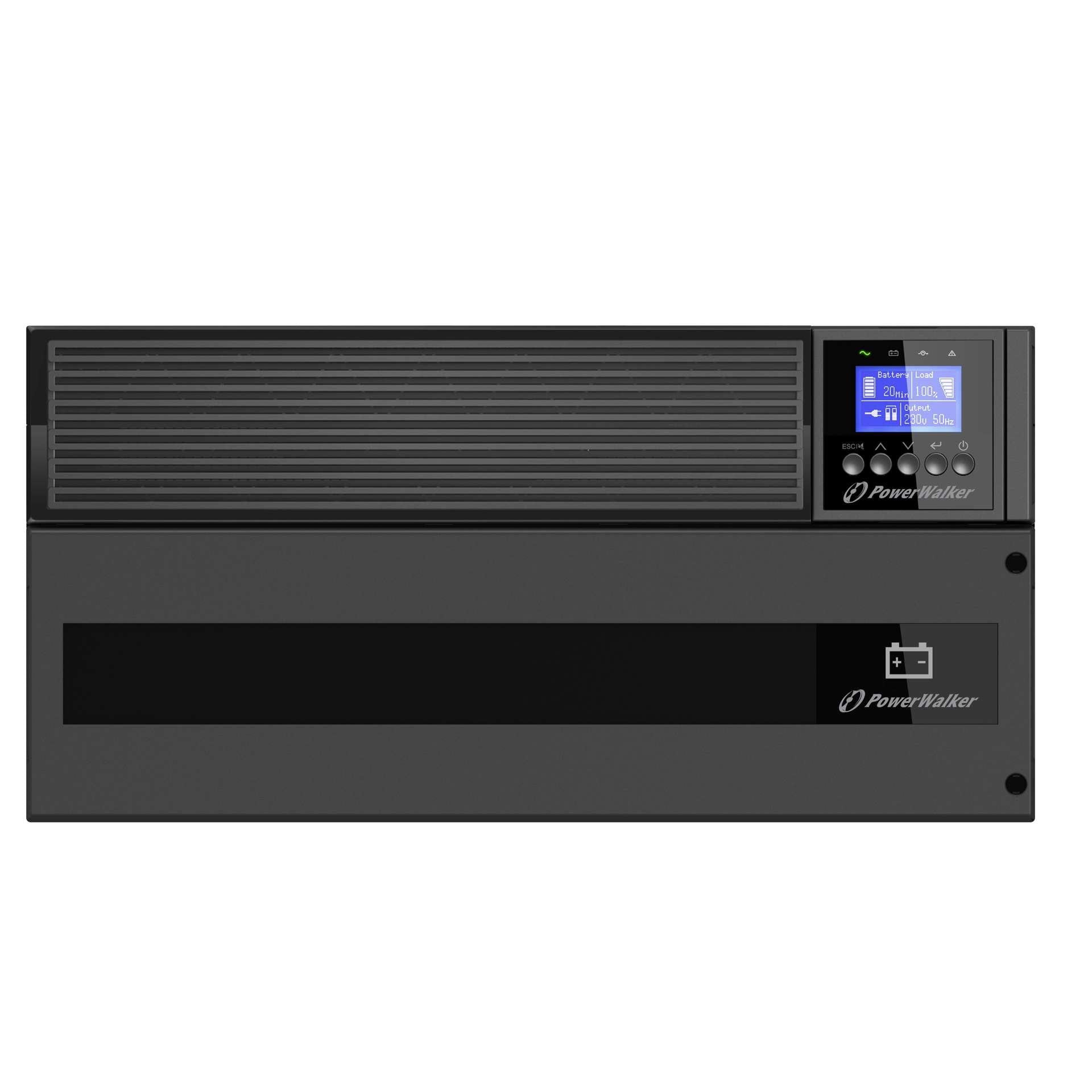 Bluewalker Vfi 10000 Icr Iot Doble Conversión (En Línea) 10 Kva 10000 W, Ups Negro, Doble Conversión (En Línea), 10 Kva, 10000 W, Onda Sinusoidal Pura, 110 V, 478 V