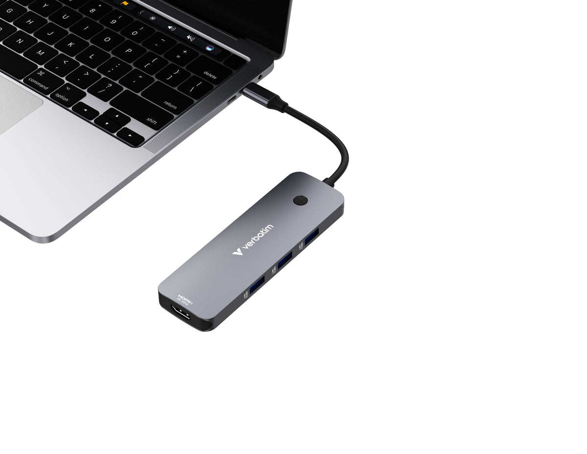 EAN 0023942321514 - Verbatim CMH-08 USB Tipo C 5000 Mbit/s Plata imagen 2