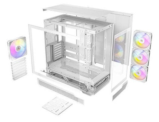 Caja Pc Geh Antec C7 Argb Full Tower Blanco Retail Blanco