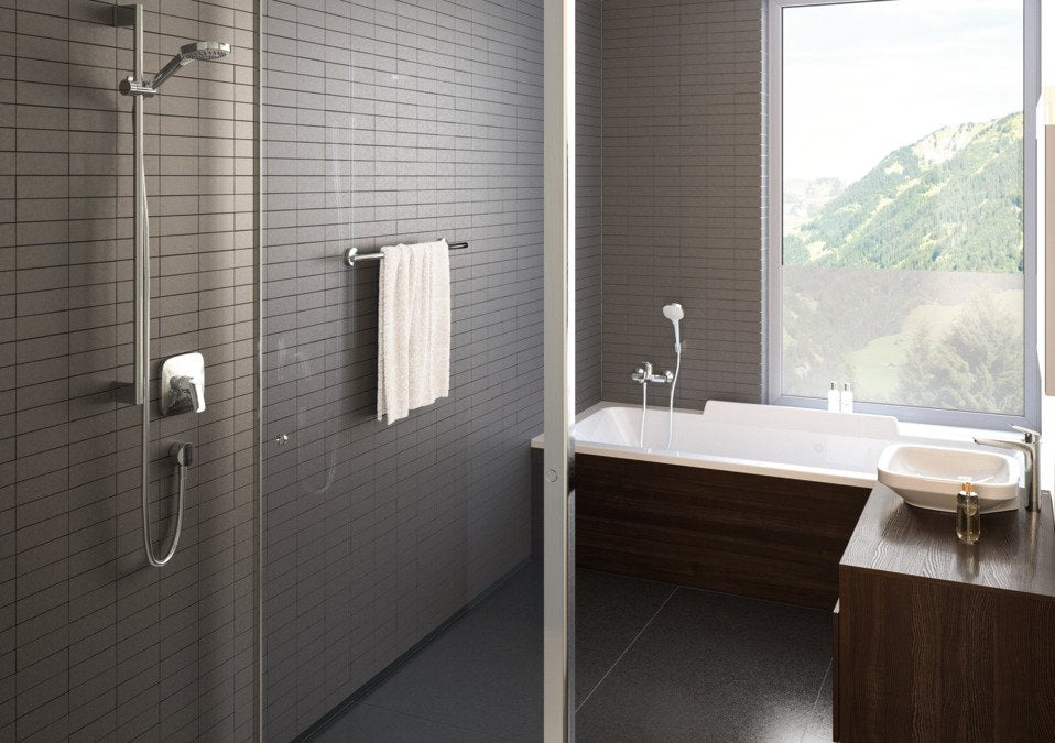 Hansgrohe Fixfit - Toma De Agua E Sin Válvula Antirretorno, Cromo 27454000