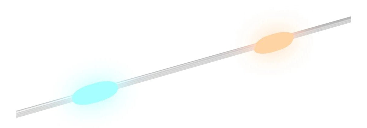 Hama Tira Led Rgb Inteligente - Longitud 10m - Ip65 - Cable De Alimentacion De 1.5m - Wifi - Multicolor