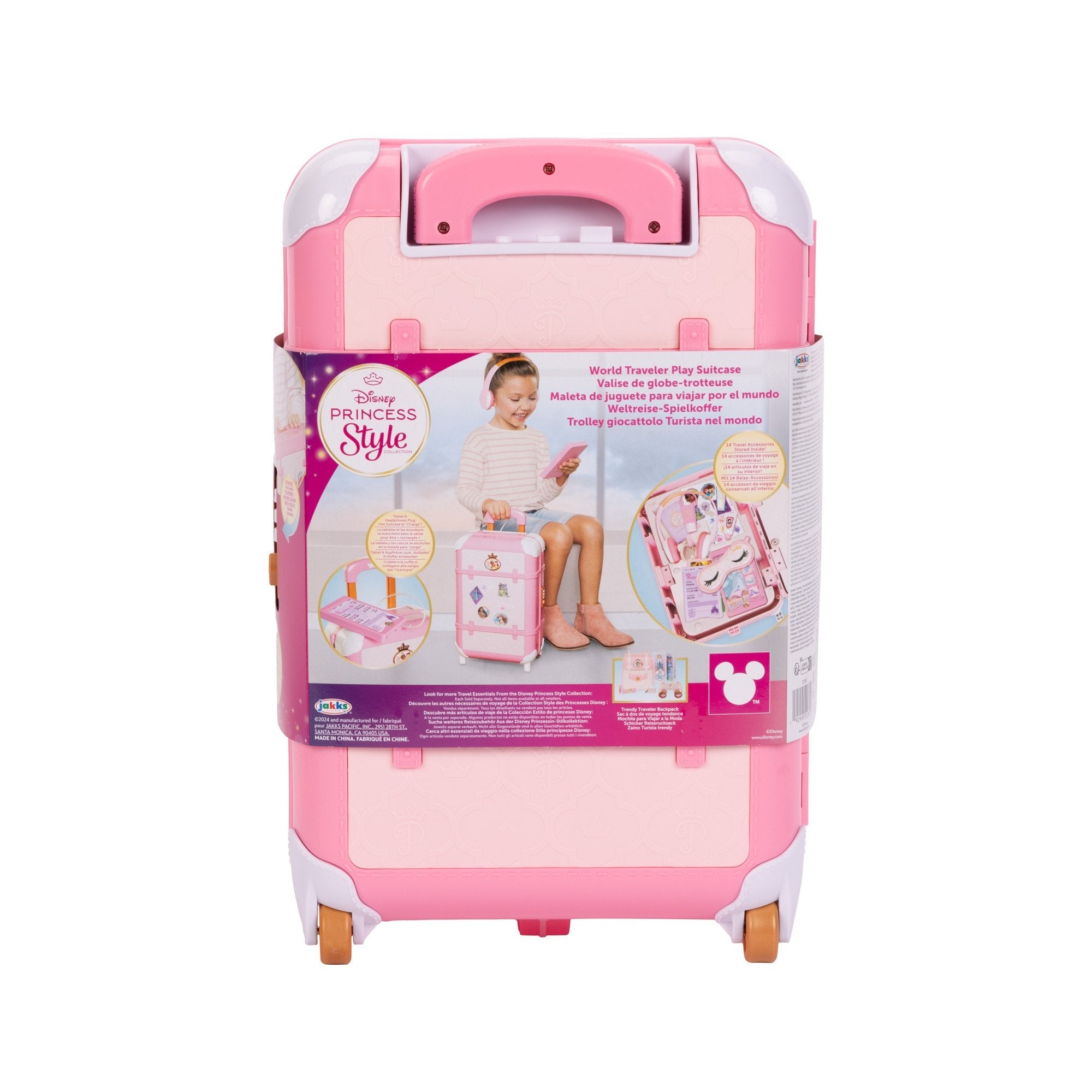 Maleta Lujo Princesas Disney