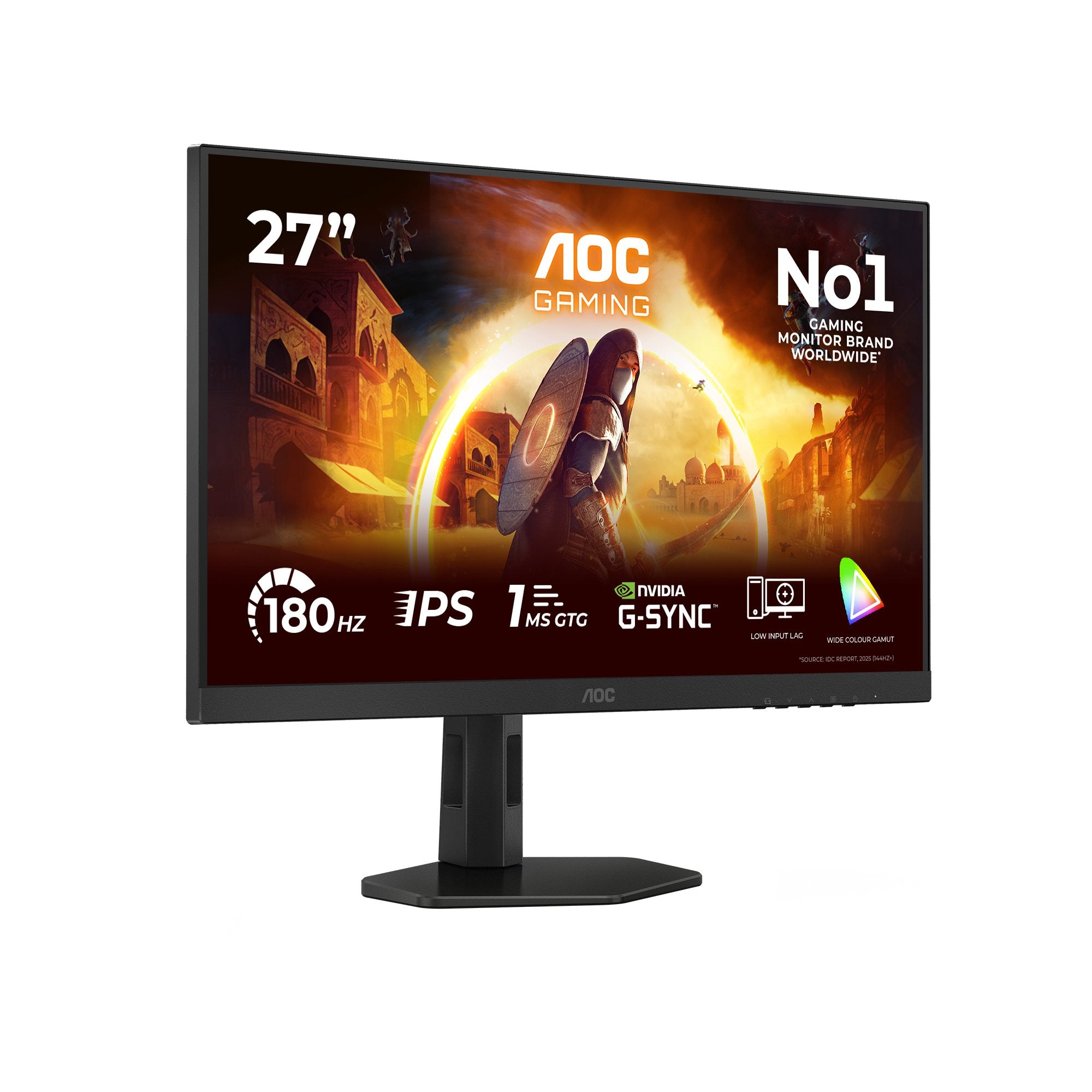 EAN 4038986181396 - AOC G4 27G4X pantalla para PC 68,6 cm (27") 1920 x 1080 Pixeles Full HD LED Negro, Gris imagen 2