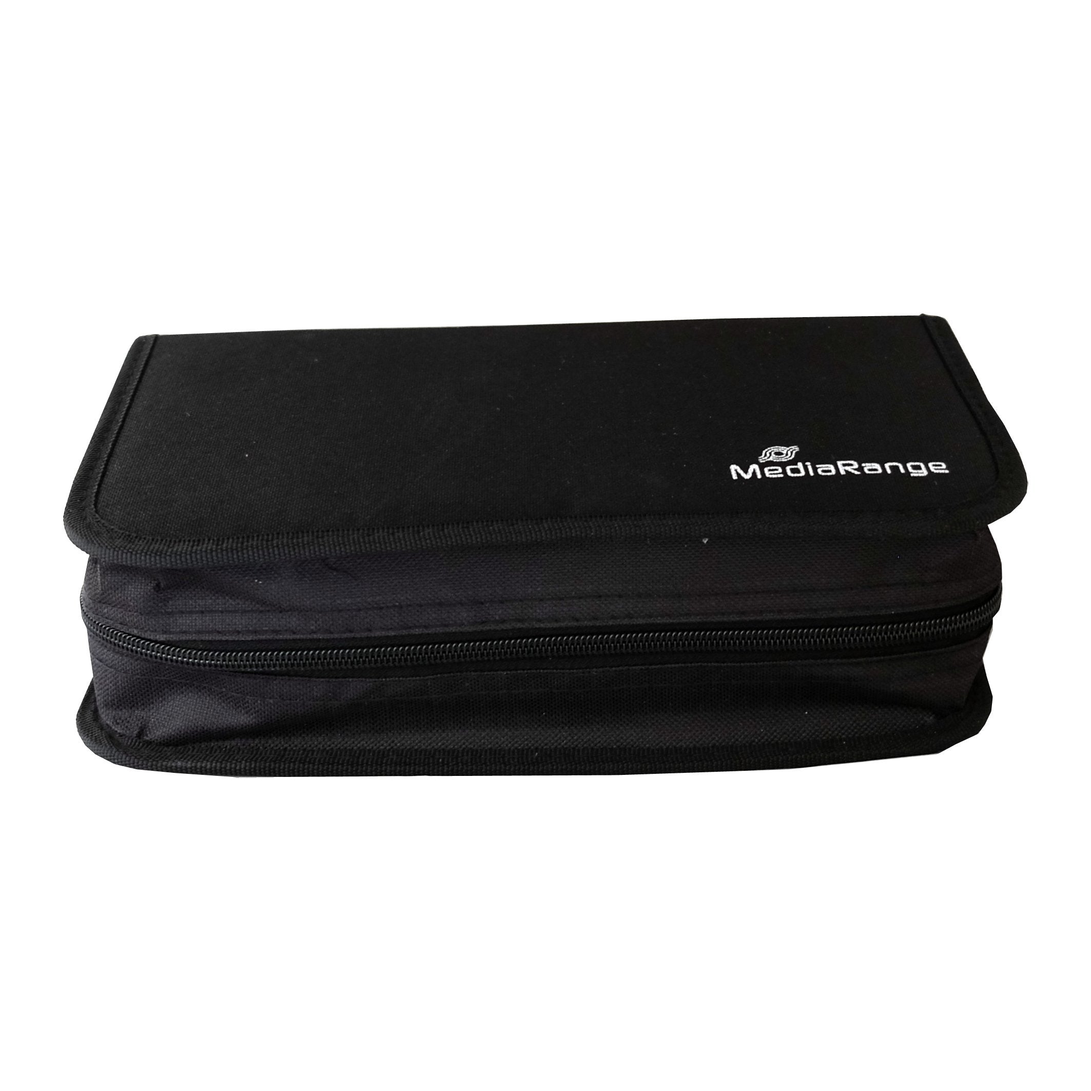 EAN 4260057123282 - MediaRange BOX55 funda para discos ópticos Funda cartera 96 discos Negro imagen 1