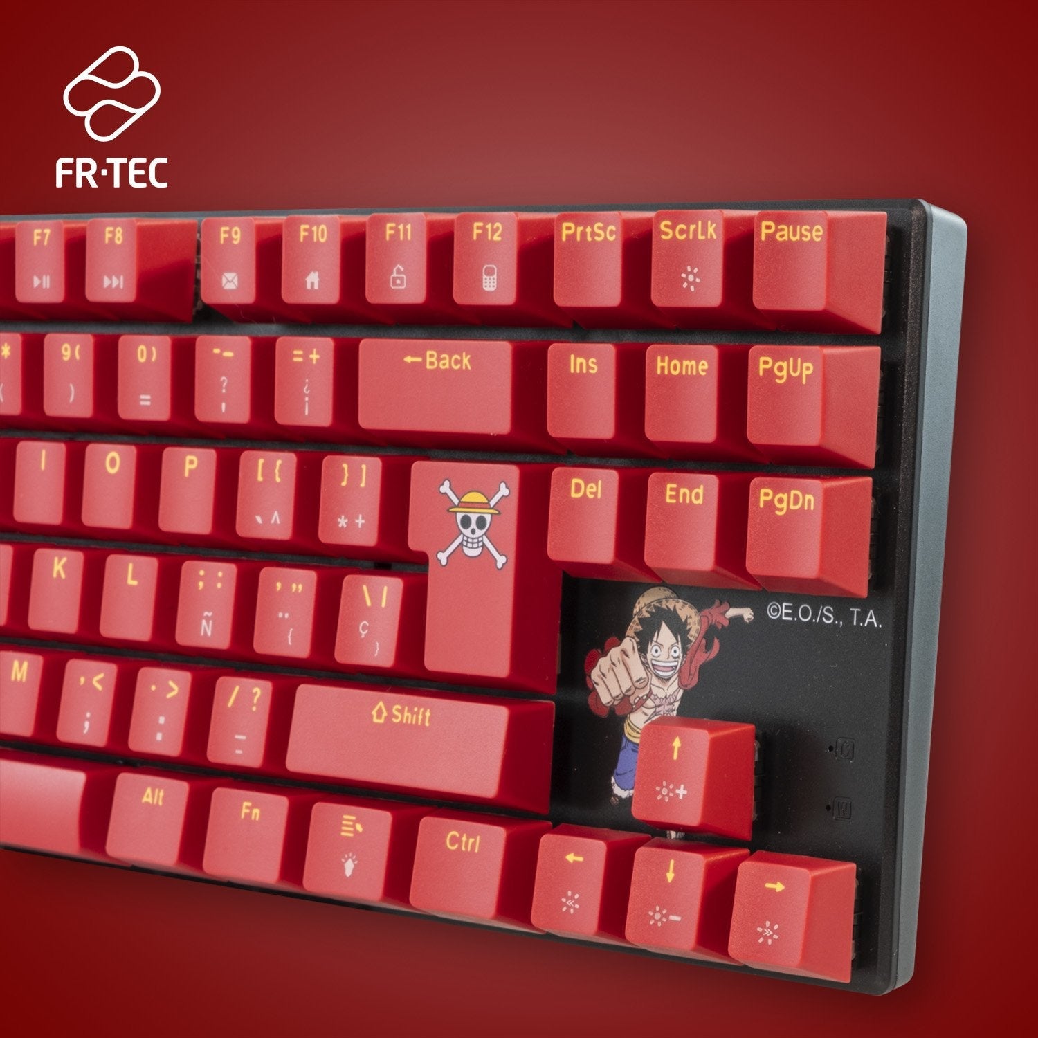 EAN 8436563094514 - Blade Gaming OP4001 teclado Juego USB QWERTY Inglés, Español Borgoña imagen 3