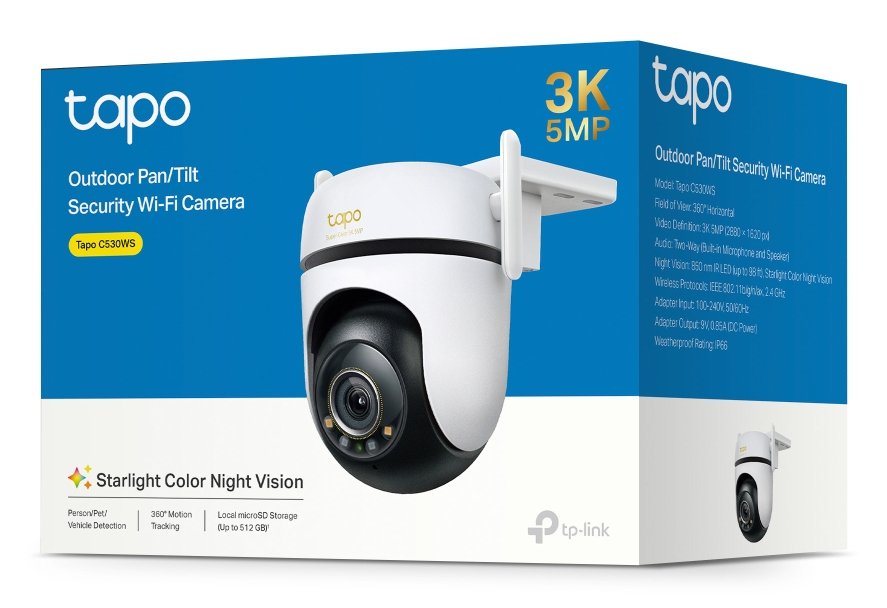 Wrl Camera Pan/Tilt/Tapo C530ws Tp-Link