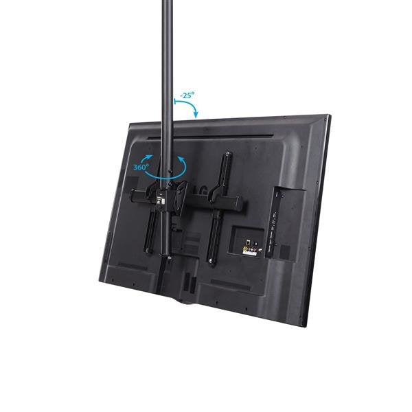 Startech.Com Base Soporte Vesa Ajustable De Montaje En Techo Para Pantallas De 37 A 70 Pulgadas - Mástil Corto