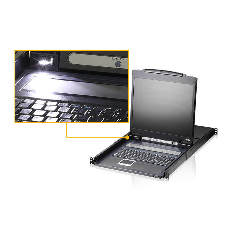 8-Port 19" Lcd Kvm Switch