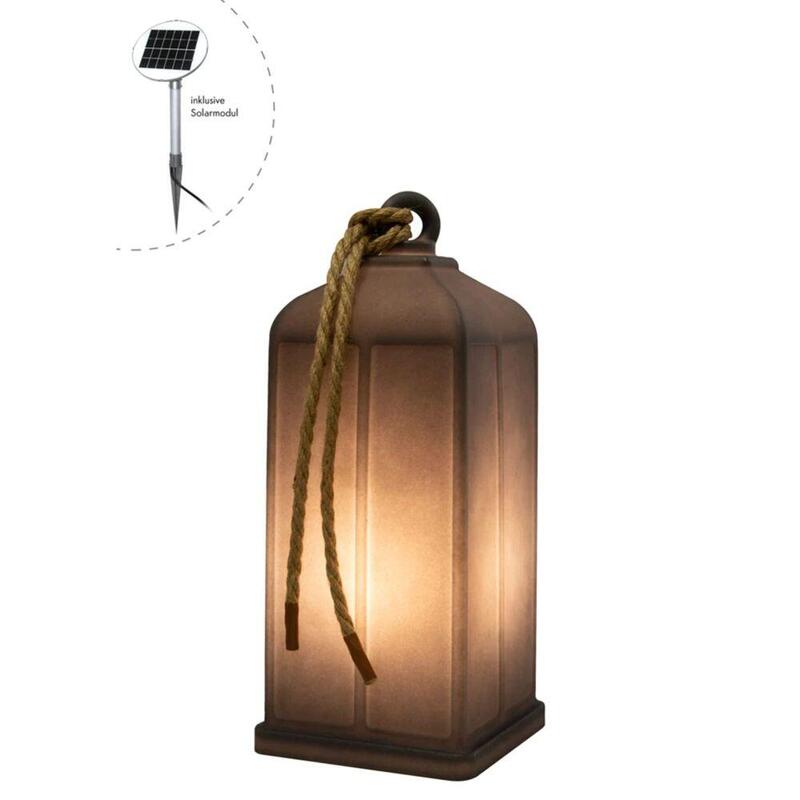 8 Seasons Shining Lantern 45 Solar Anthrazit