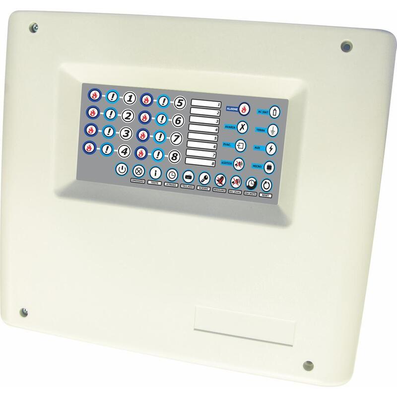 8-Zone Fire Panel