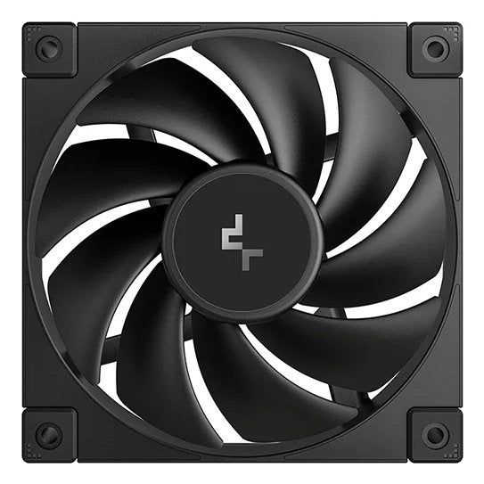 Ventilador Caja Pc  Adicional 12x12 Deepcool Fd120 Negro R-Fd12-Bknpn1-G