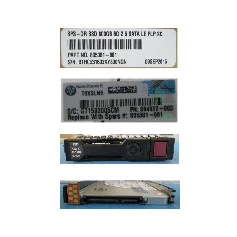 800gb Hot-Plug Ssd Sata - Interface Mixed Use-2 [Mu] - 2.5 Inch Sff - Warranty: 36m