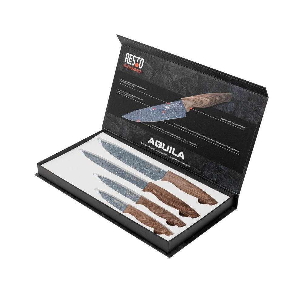 Knife Set 4pcs/95503 Resto