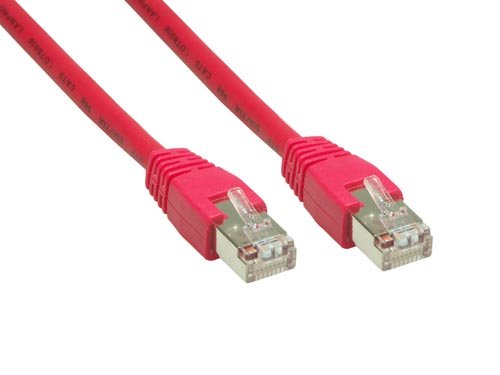 Goodconnections Cable De Red Mit Rastnasenschutz, Cat. 6, S Ftp, Pimf, Pvc, 250mhz, Rot, 50m,