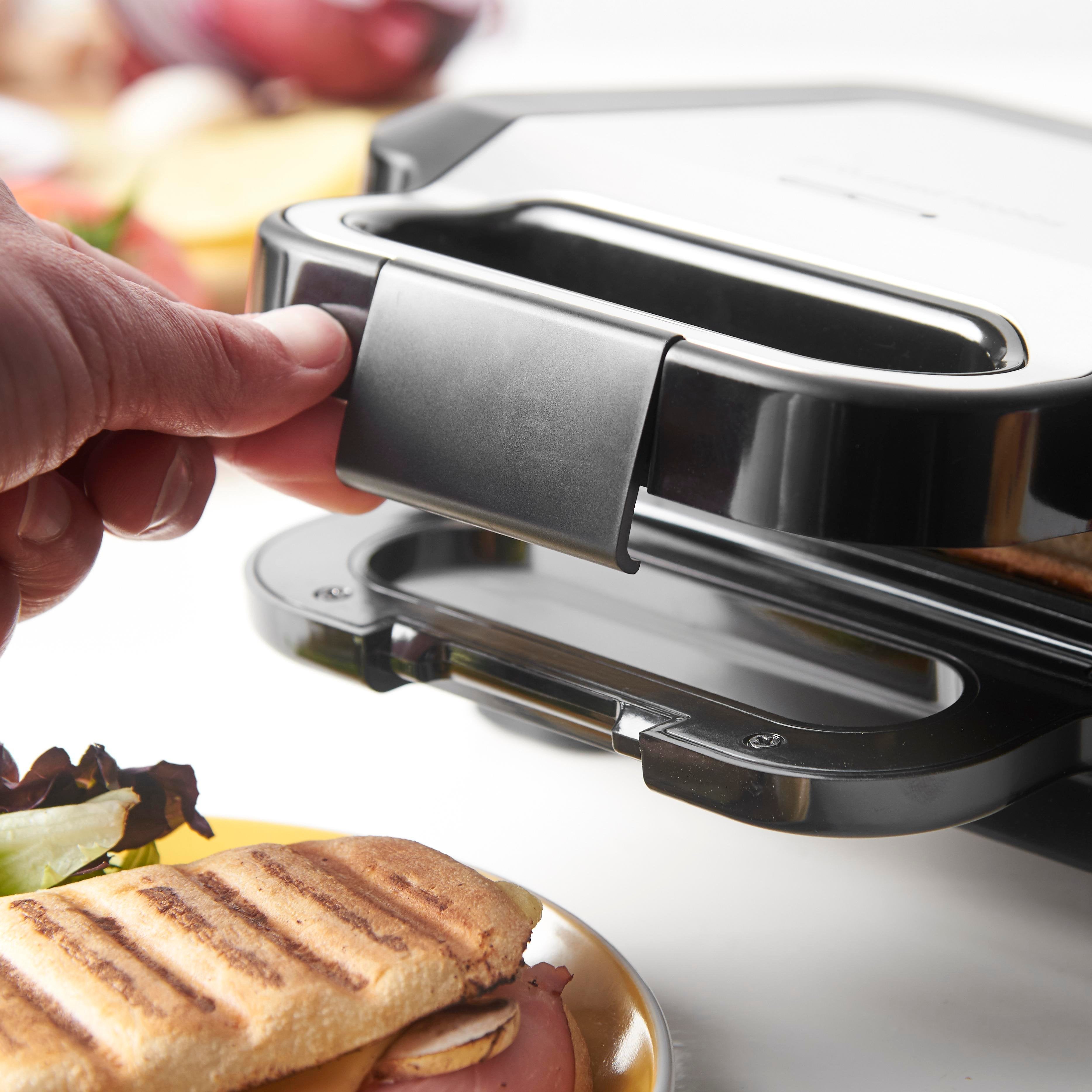 Russell Hobbs 26810-56 Sandwichera 750 W Negro, Acero Inoxidable