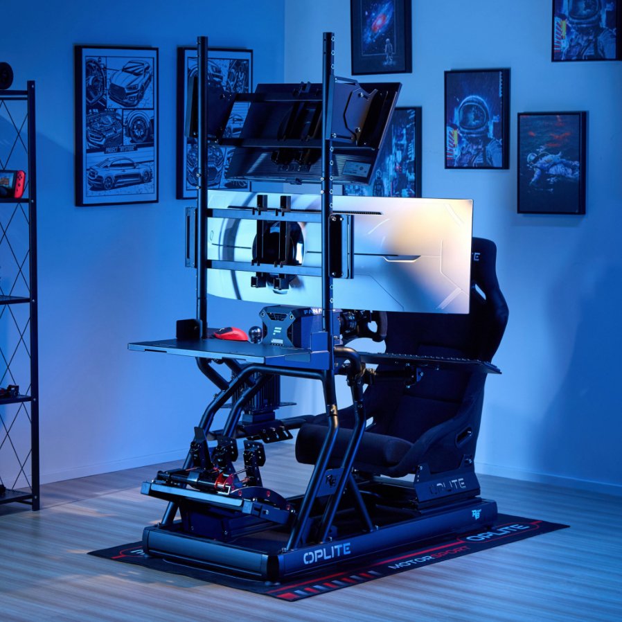 Oplite Monitor Mount R8 Single Monitor Negro Retail