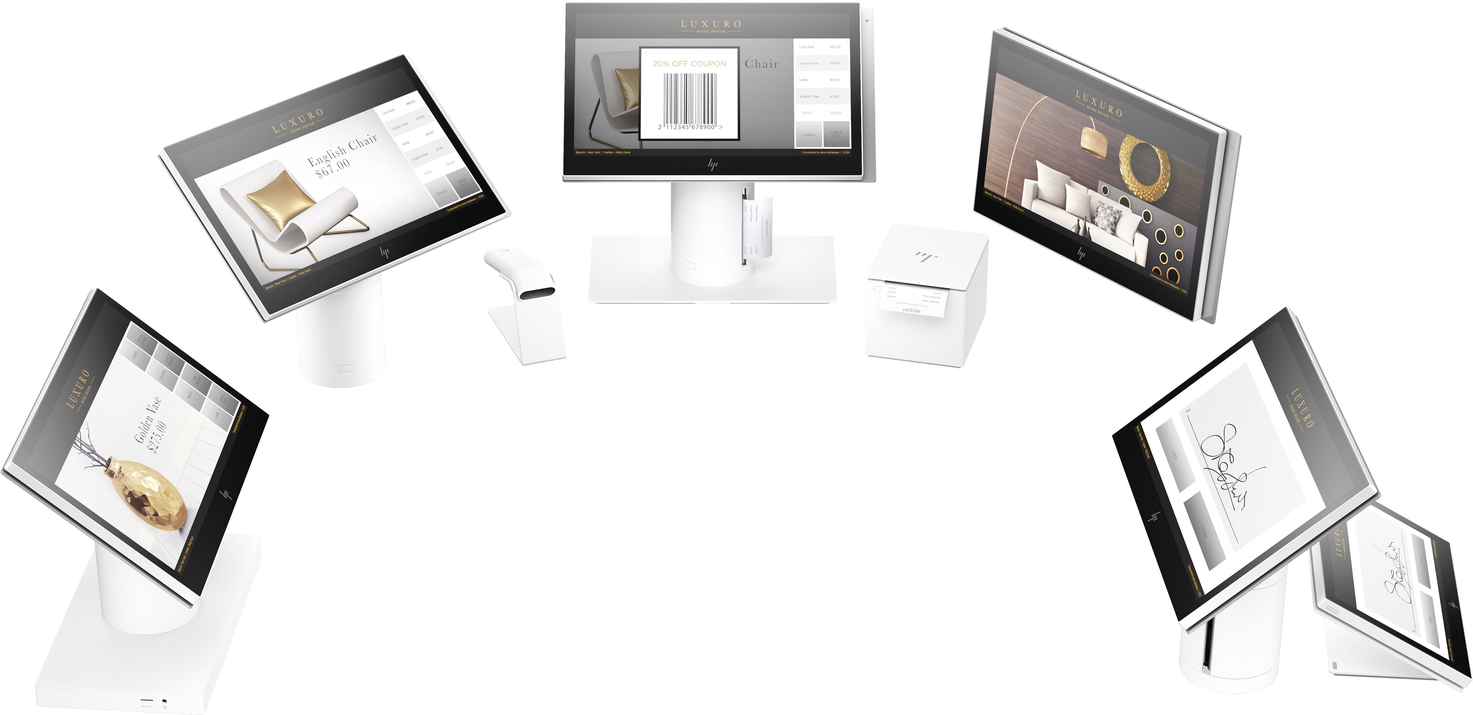 Hp Eo145 Aio T Intel I5-7300u 35,56cm 14zoll 8gb 256gb Ssd W10iot64 3j Gar. (De)
