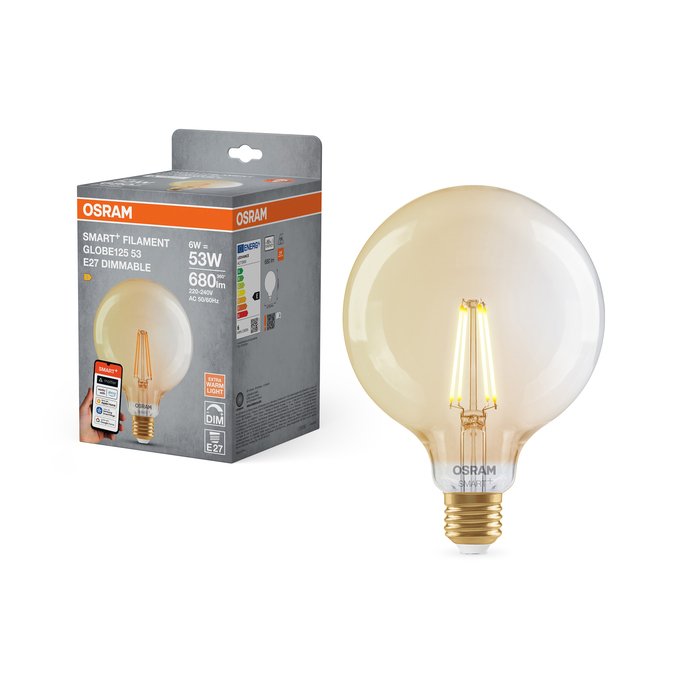 Osram Smtmatg53d 6w 824 230vfilgd E27 4x1osram