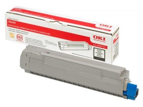 Oki Toner C8600 / C8800 6.000 Pag. Negro