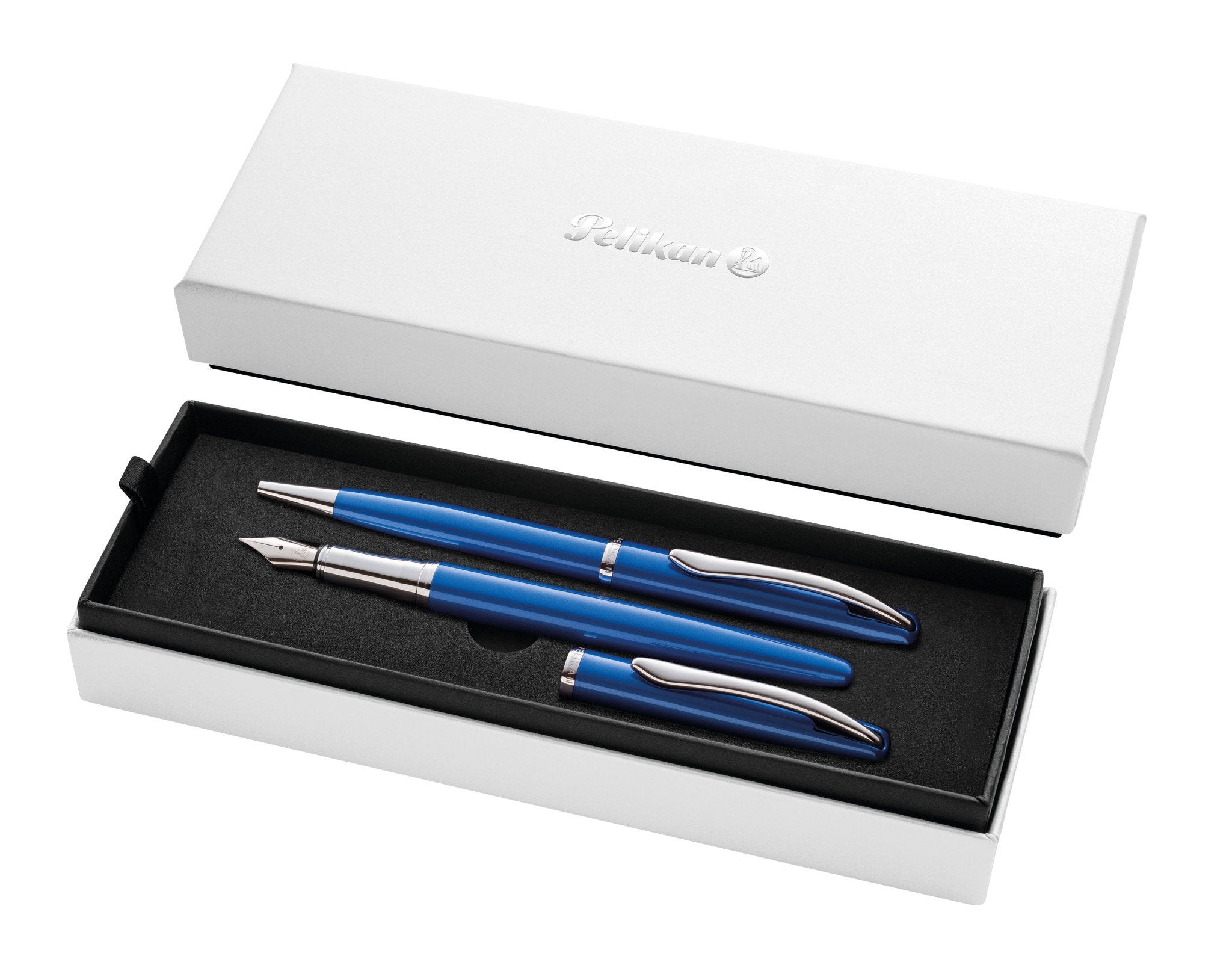 Pelikan Pluma Y Bolígrafo Jazz Noble Elegance Saphire Bl