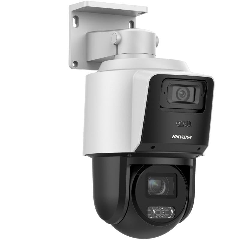 Cámara Ptz Ip Tandemvu 4mp+4mp Poe 4x Darkfighter