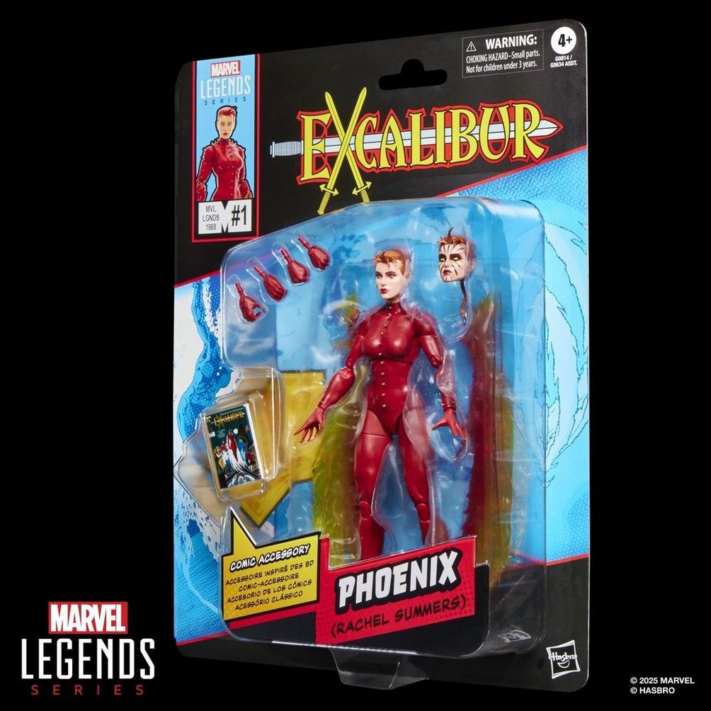 Figura Phoenix Rachel Summers Excalibur Marvel Legends Series 15cm