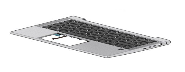 Top Cover W/Keyboard Cp+Ps Bl  Swiss M36312-Bg1, Keyboard,