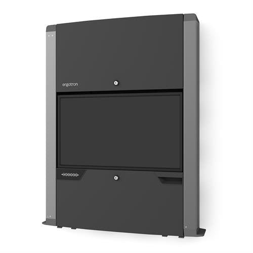 Carefit 24-Inch Sit-Stand Enclosure, Matte Negro