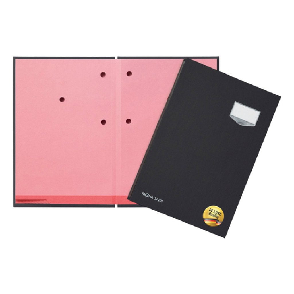Pagna 24201-04 Carpeta A4 Cartón Negro