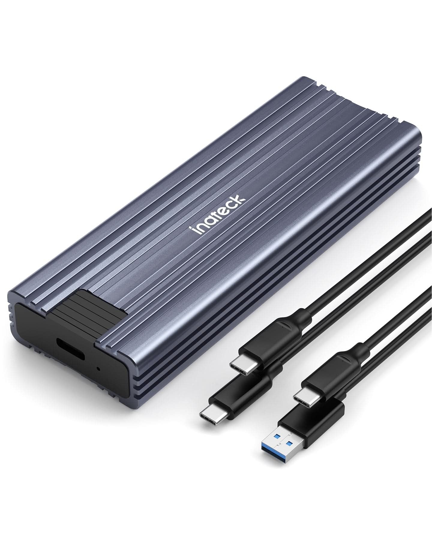 Inateck Femplattencaja Nvme M.2 Usb 3.2 Kühlkissen B+M