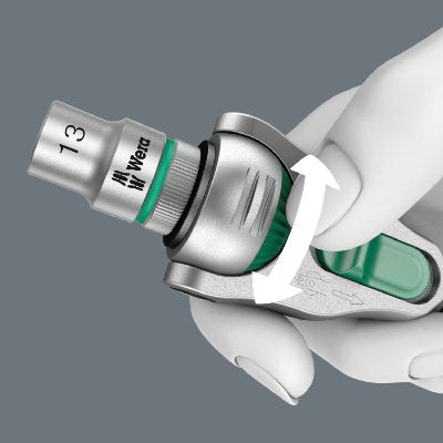 Carraca Wera 8000 A Sb  Zyklop Speed Con Arrastre De 1/4"