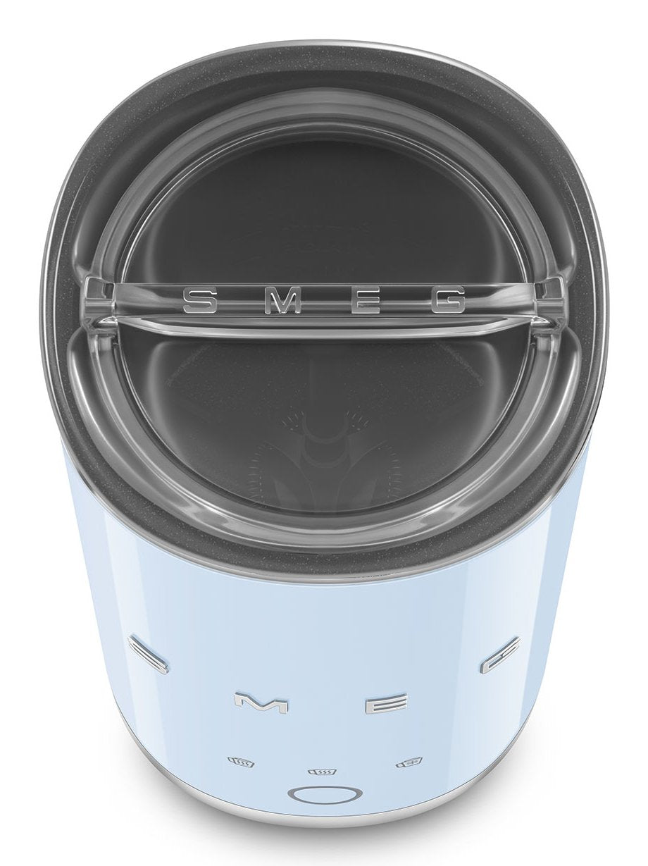 Smeg Milchaufschäumer Mff02pbeu, 3 Funktionen, Antihaft, 500w, Hellblau