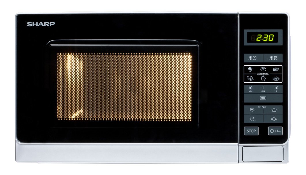 Microondas  Sharp Home Appliances R-242inw  20 L 800 W Metálico, Plata