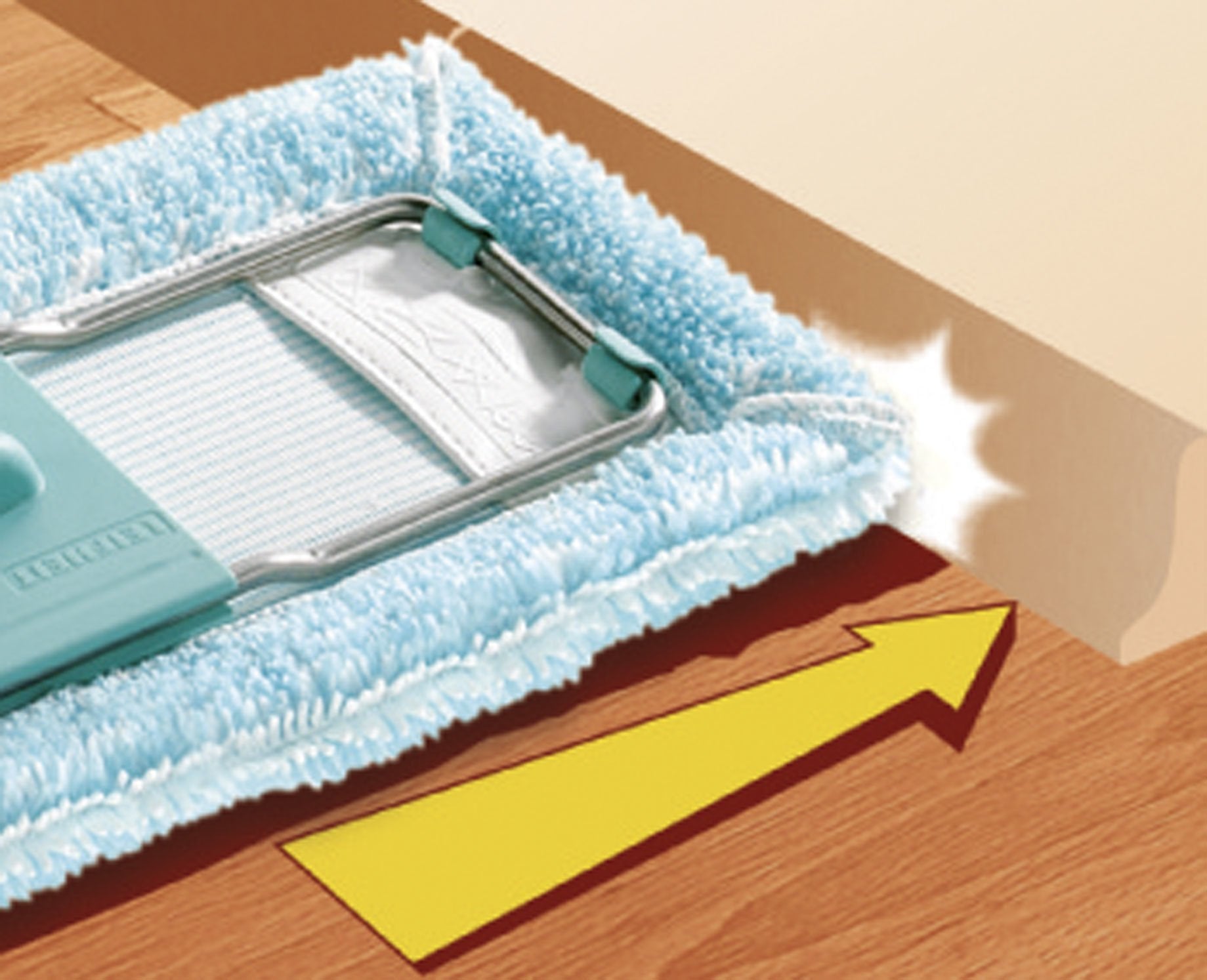 EAN 4006501553218 - Leifheit 55321 accesorio para trapeador Cabezal de fregona Turquesa imagen 3