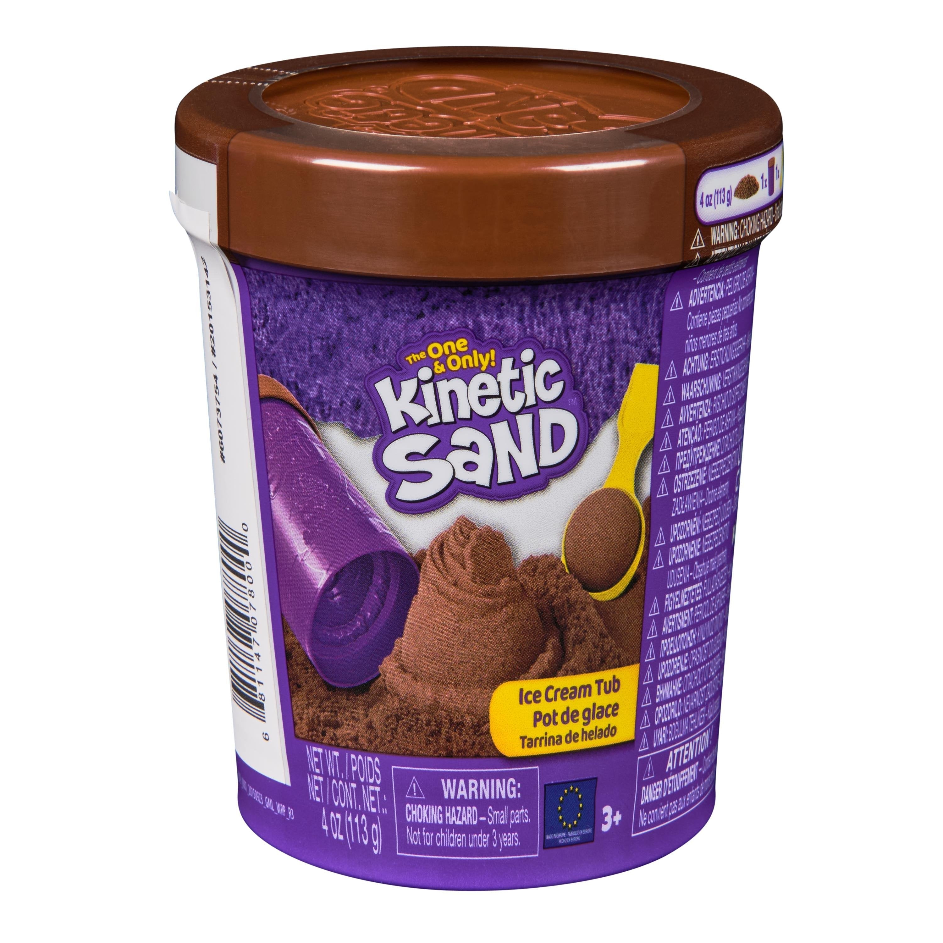 Piasek Kinetyczny Kinetic Sand Lodowa Tuba Mix