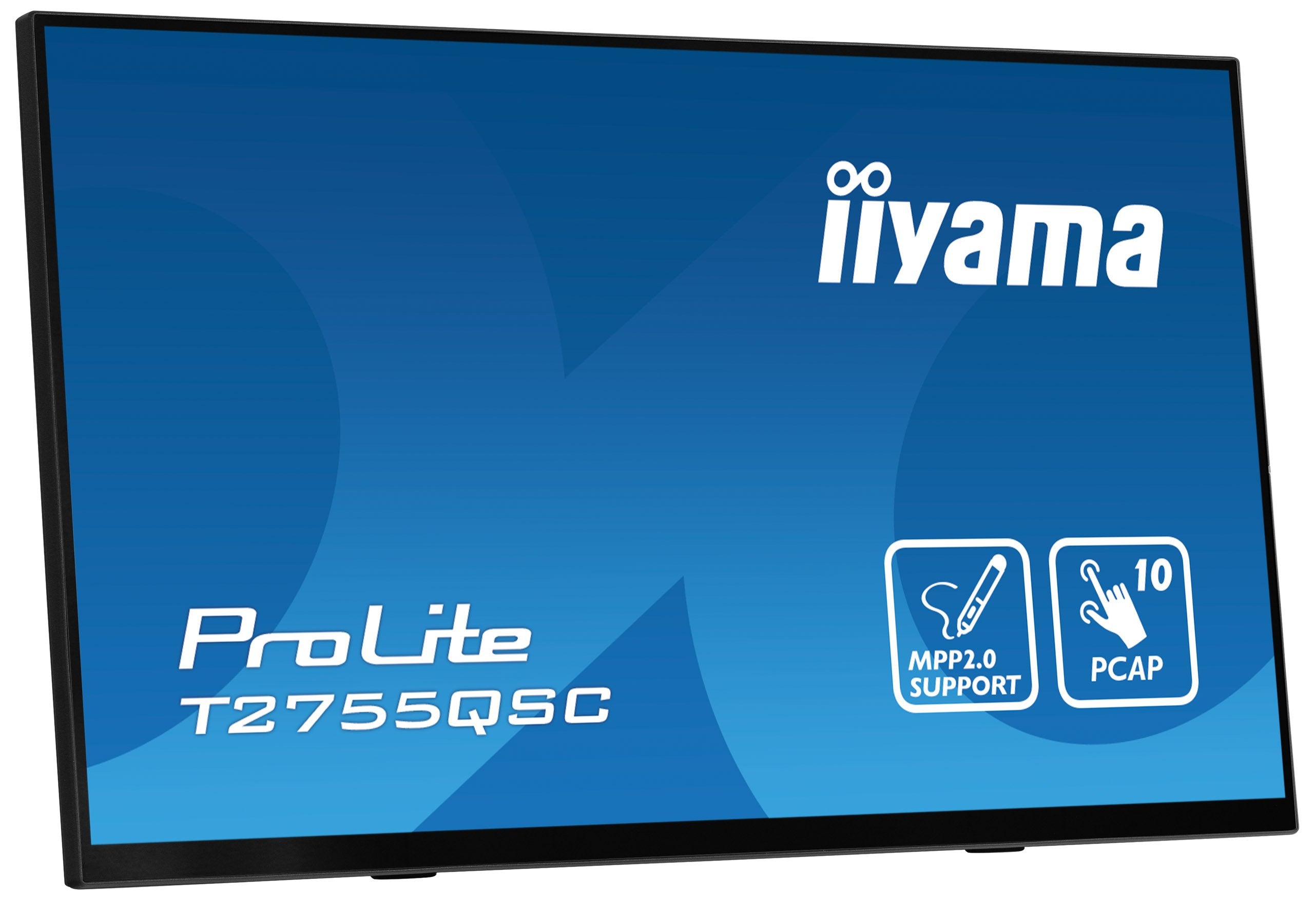 Monitor Iiyama  27" T2755qsc-B1 16:9 M-Touch Hdmi+Dp Ips Retail