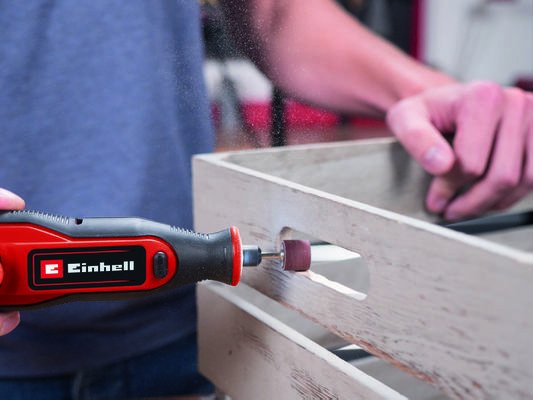 Amoladora  Einhell Te-Mt 7,2 Li, Recta Rojo/Negro