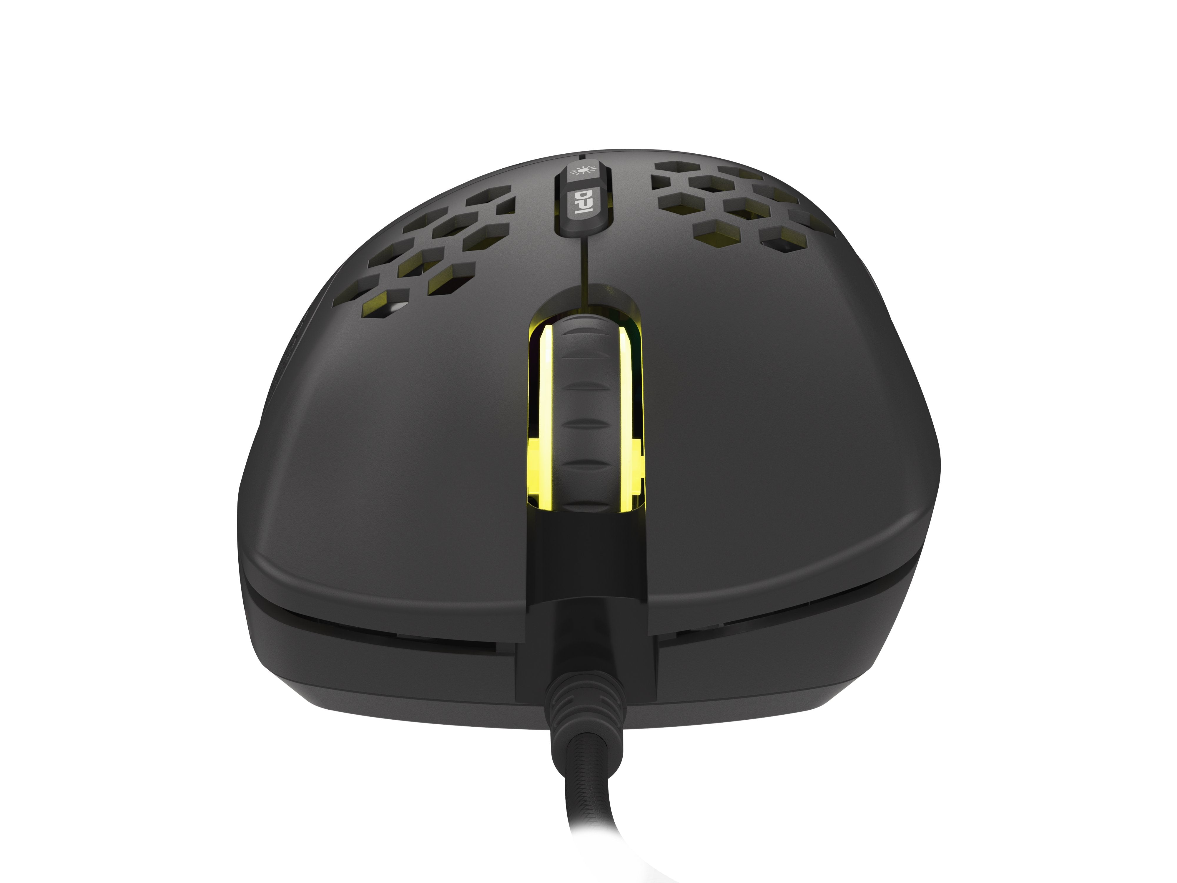 Krypton 555 8000dpi (Paw3333) Ratón Rgb Retroiluminación Negra