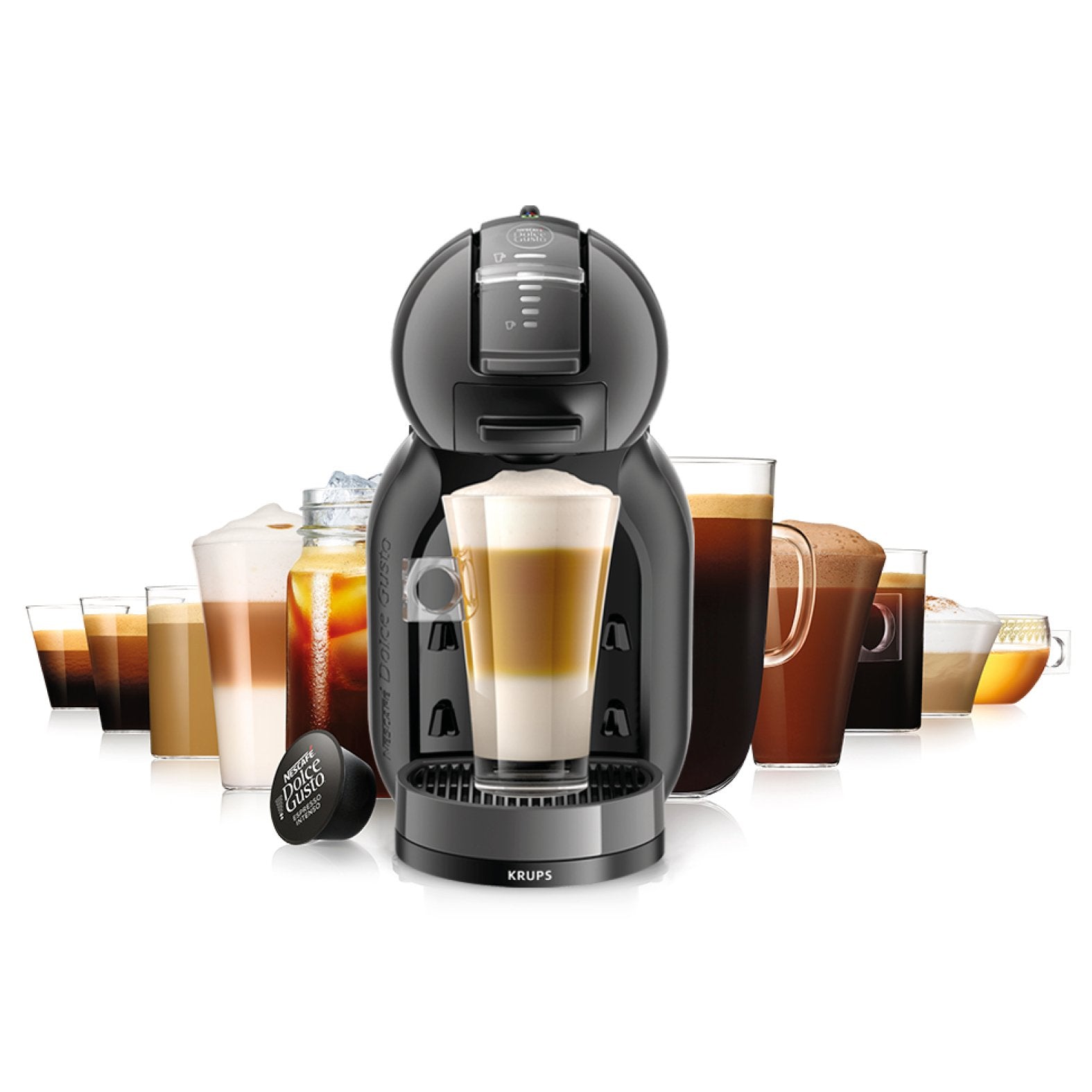 Cafetera De Cápsulas Krups Dolce Gusto Mini Me Negra