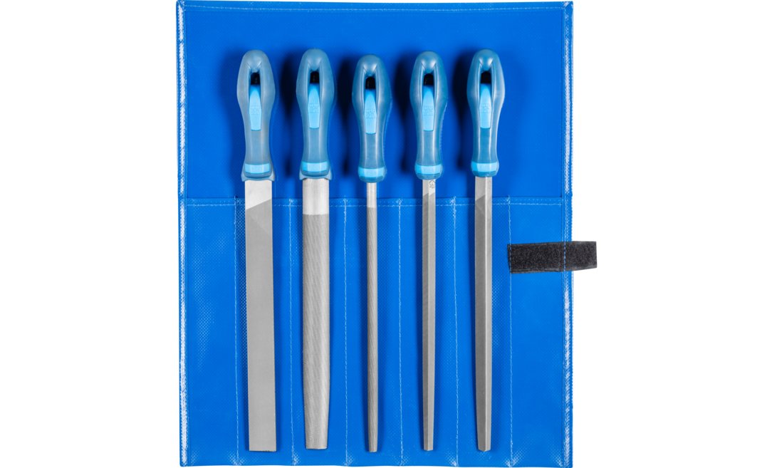 Pferd 11800543 Werkstattfeilen-Set Hieb 3 In Pvc-Bolsa Enrollable