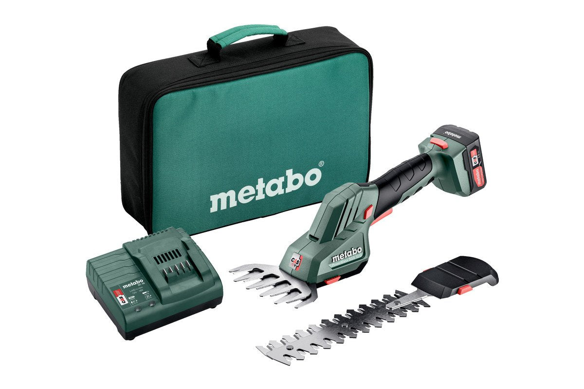 EAN 4061792185074 - Metabo POWERMAXX SGS 12 Q tijera de césped inalámbrica 11,5 cm 12 V Ión de litio Verde imagen 1