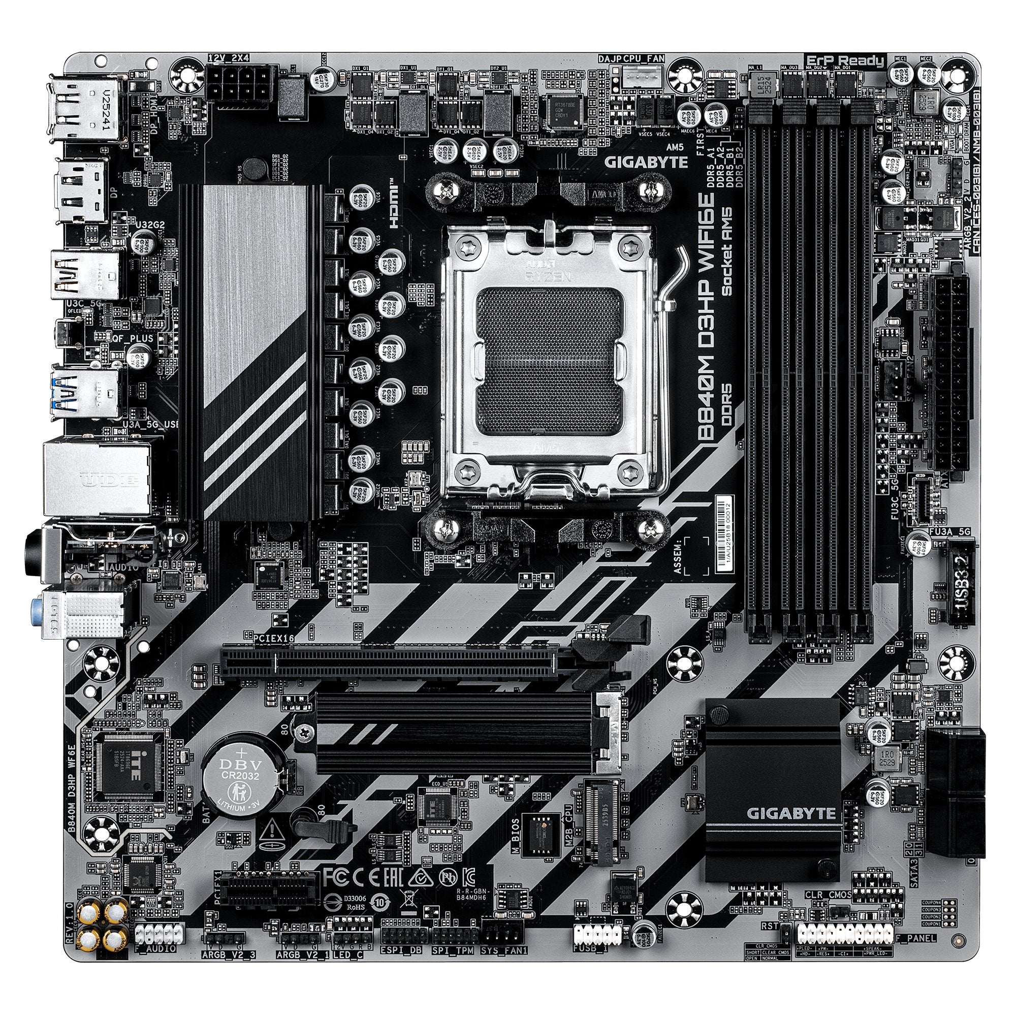 Placa Base Gigabyte B840m D3hp Wifi6e B840m D3hp Wf6e B840m D3hp Wf6e