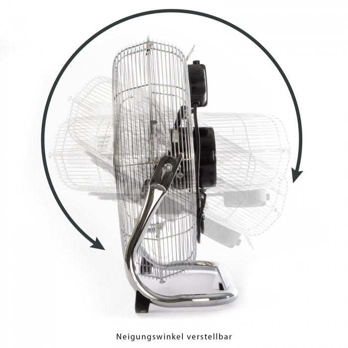 Ventilador De Suelo Proficare Pc-Vl 3066 Acero Inoxidable