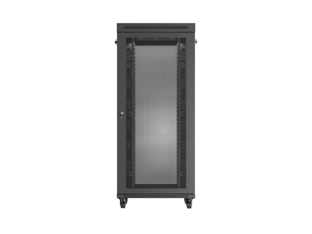 Lanberg Rack Cabinet 19 Free-Standing 37u 800x800 Flat Pack Mesh Door Lcd Black