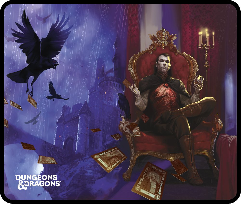 Alfombrilla Gaming Konix Dungeons And Dragons  Curse Of Strahd 320x270mm  Kx-Dnd-Mp-Strah-Pc
