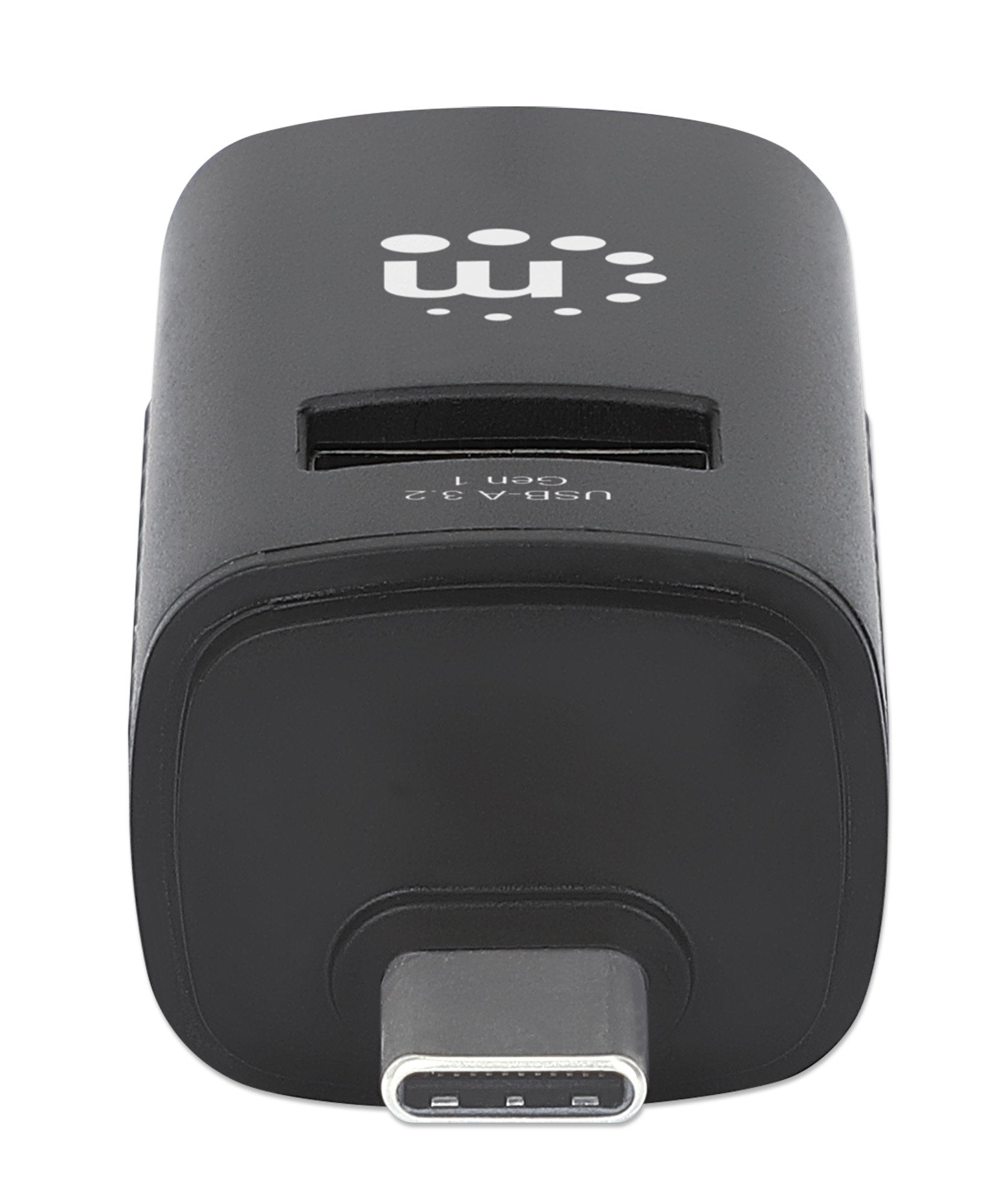 Hub  Manhattan 180993 De Interfaz Usb 3.2 Gen 1 (3.1 Gen 1) Type-C 5000 Mbit/S Negro