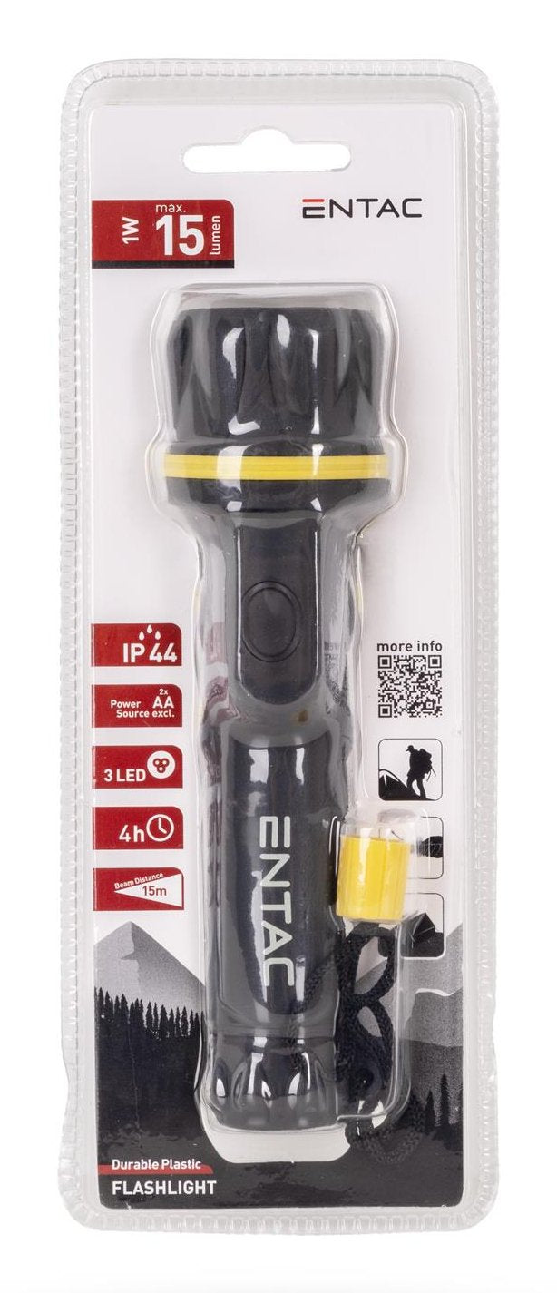 Entac Taschenlampe 2aa Kunmmoff