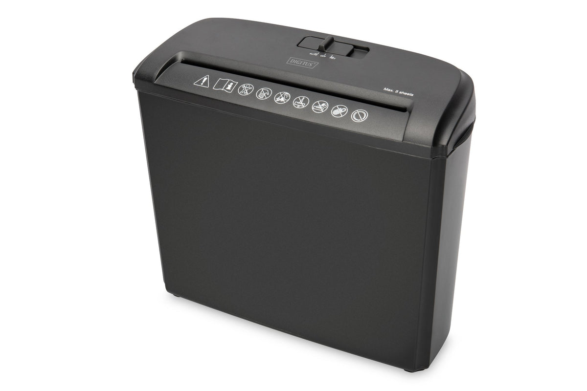EAN 4016032459767 - Digitus DA-81604 triturador de papel Corte en tiras 74 dB 21,8 cm Negro imagen 1