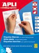 EAN 8410782012740 - APLI 01274 Blanco imagen 1